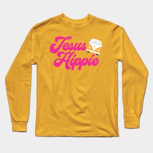 JESUS HIPPIE Long Sleeve T-Shirt